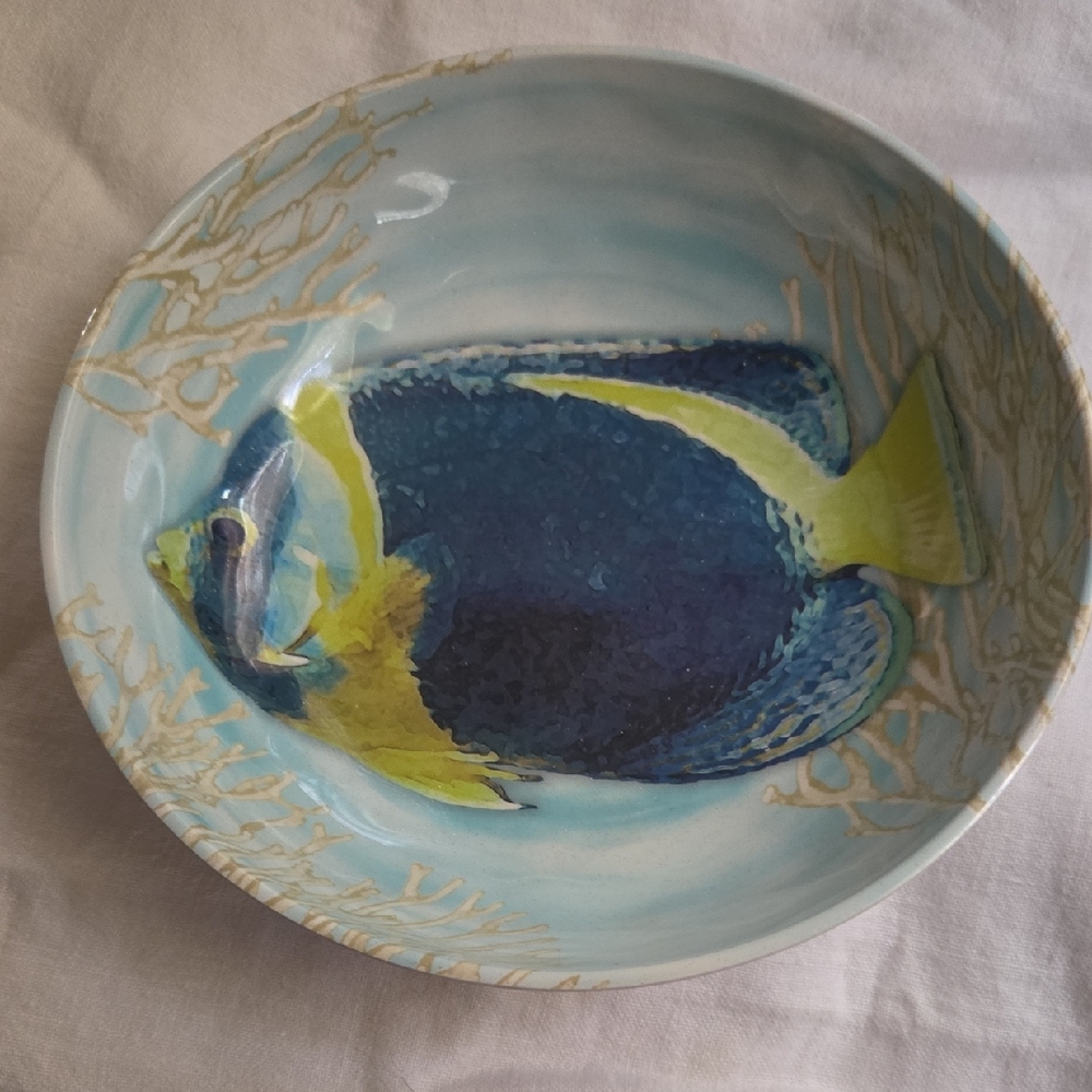 Better Homes & Garden 8" Fish Sealife Bowl